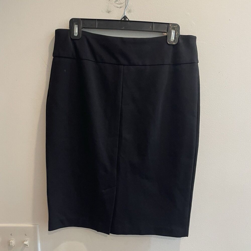 Lisette L Montreal 65903 Black Fit To Flatter Stretch Skirt Women’s US 8 Pencil - Picture 6 of 9